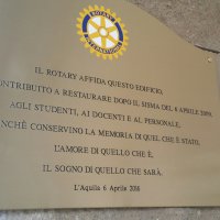 Giornata del Ricordo - Il Rotary per L’Aquila - 5 aprile 2016